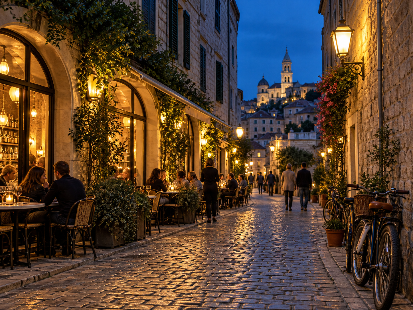 The City After Sunset